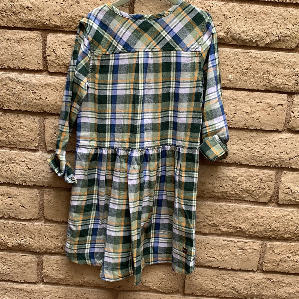 NWT Tea Collection flannel dress size 6 years - Picture 4 of 5